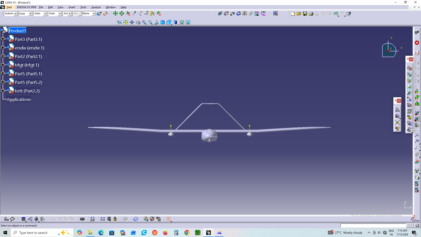ADM VTOL Surveillance Drone